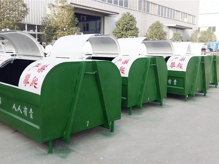 3立方5立方农村环卫勾臂垃圾箱
