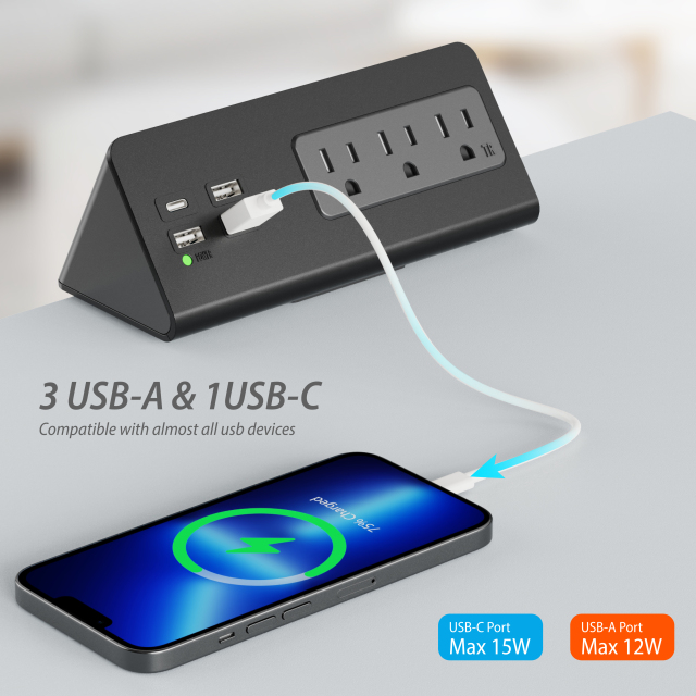 Desktop power & charging