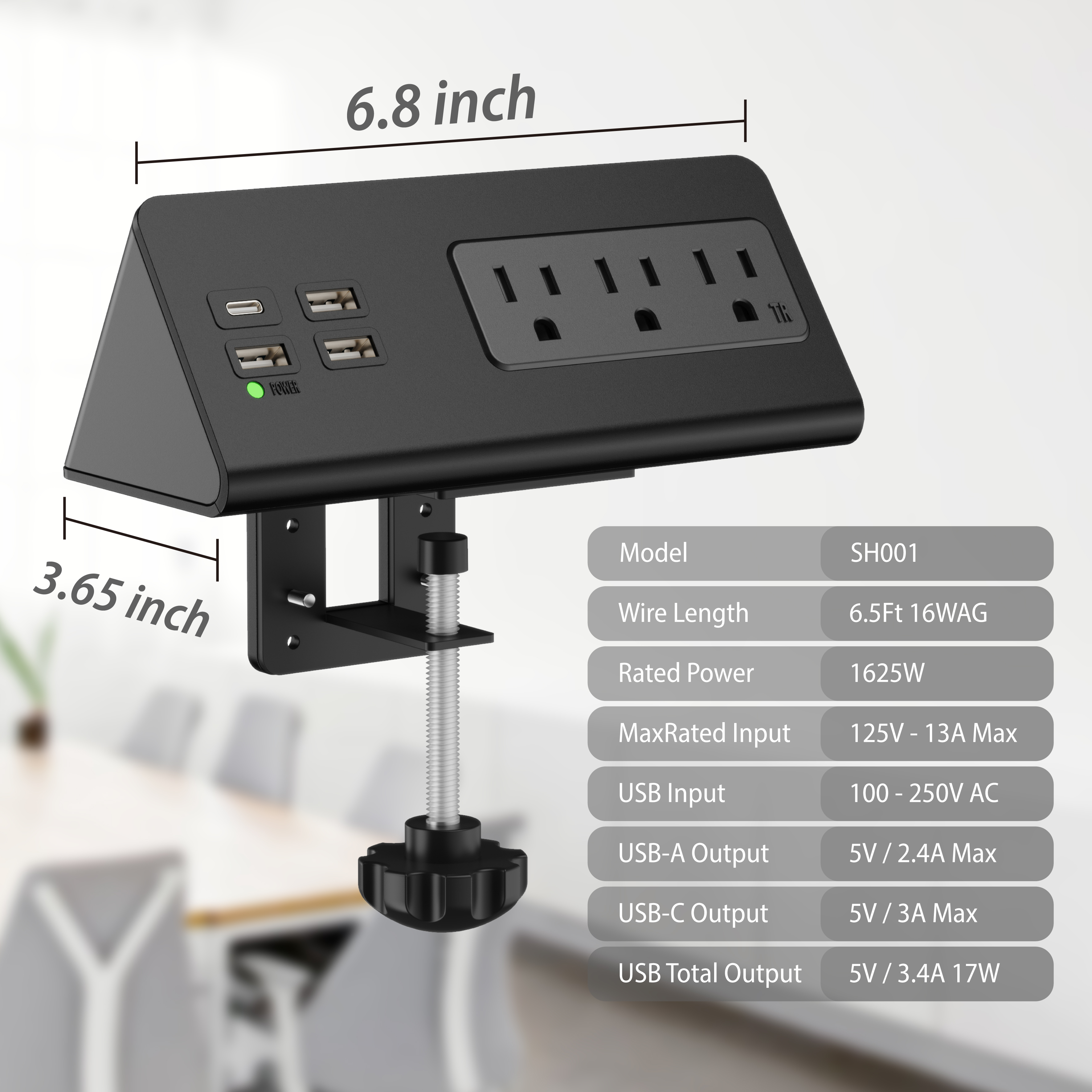 Desktop power & charging