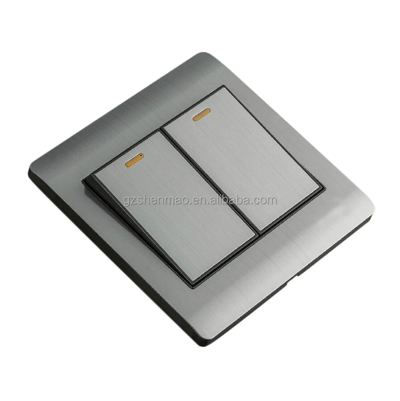 2 Gang 2 Way Electrical Switches Supplier - Customizable for Commercial Use