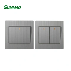 1 Gang 2 Way Wall Light Switch with for Residential and Commercial Use