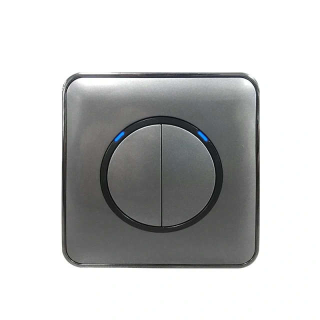 86 Type 2 Gang 2 Way Wall Push Light Switch Wholesale