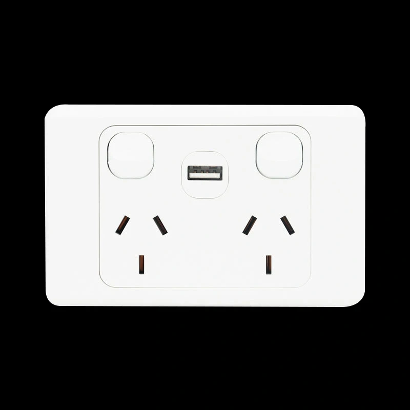 16A 4 Gang Light Switch Factory Direct Sales -AU standard PC Electrical Light Switch