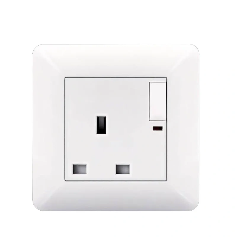 10A White PC Panel 3 Gang Light Switch Mannufacturer