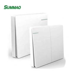 10A 250V Waterproof EU Standard Switches Supplier - 2 Gang 2 Way Electrical Wall Switch for Residential