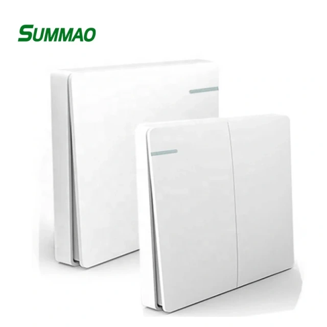 10A 250V Waterproof EU Standard Switches Supplier - 2 Gang 2 Way Electrical Wall Switch for Residential