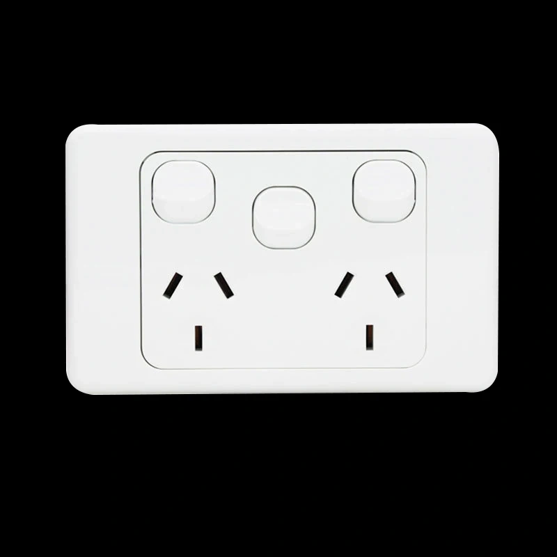 16A 4 Gang Light Switch Factory Direct Sales -AU standard PC Electrical Light Switch