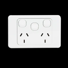 16A 4 Gang Light Switch Factory Direct Sales -AU standard PC Electrical Light Switch