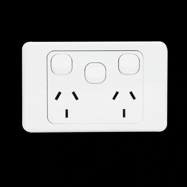 16A 4 Gang Light Switch Factory Direct Sales -AU standard PC Electrical Light Switch