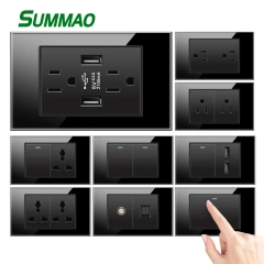 Waterproof US Standard Wall Light Switch Factory for Commercial