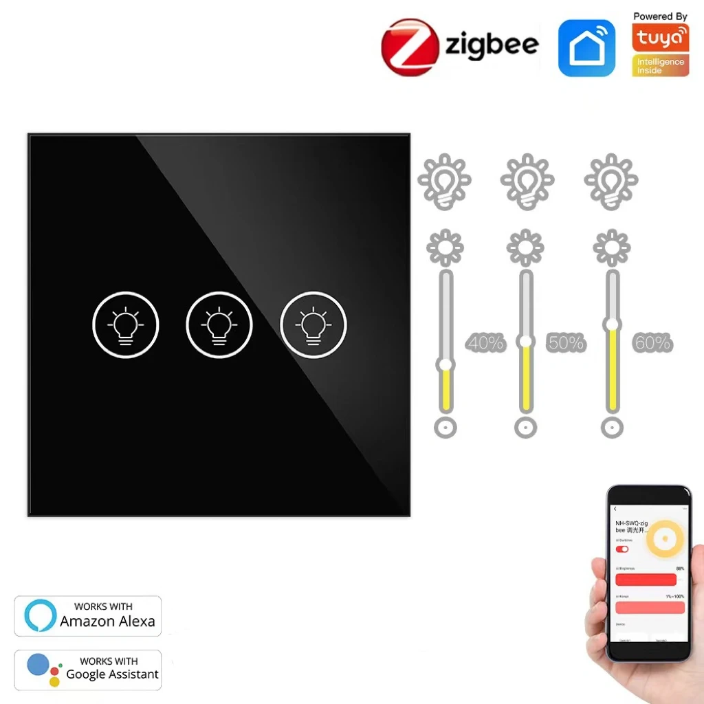 Smart Wireless Dimmer Light Switch Supplier
