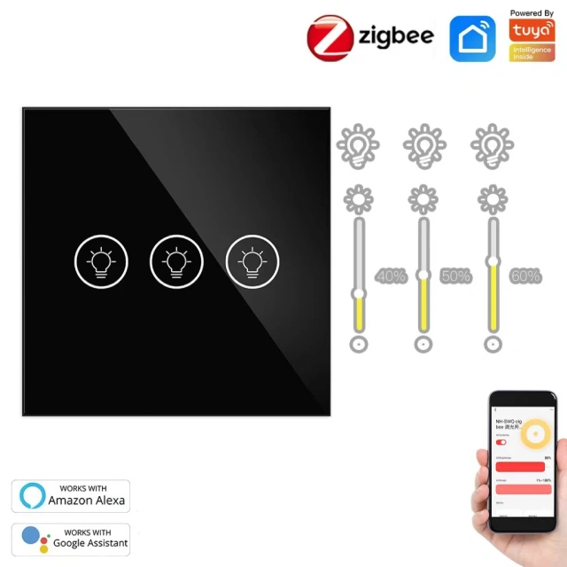 Smart Wireless Dimmer Light Switch Supplier