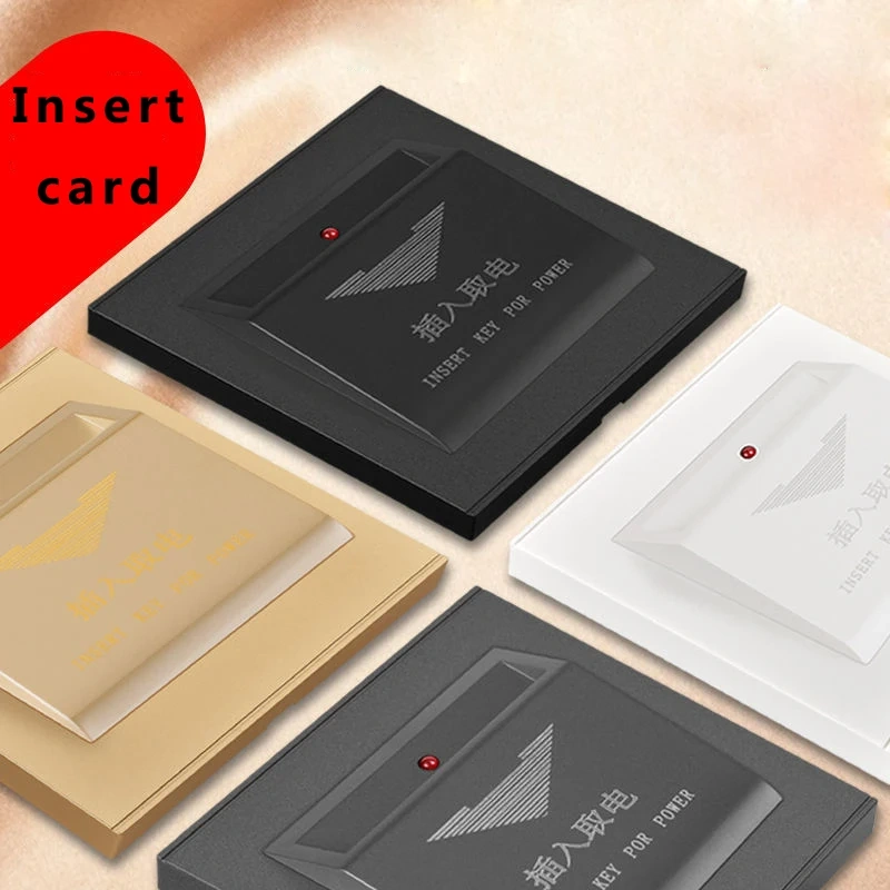 40A 220V Hotel Room Key Card Switch Manufacturer