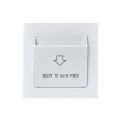 PC Panel Hotel Key Card Switch Supplier