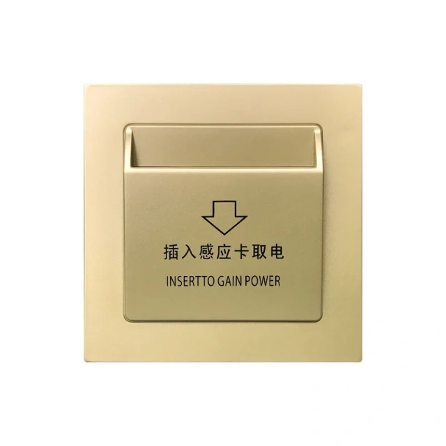 PC Panel Hotel Key Card Switch Supplier