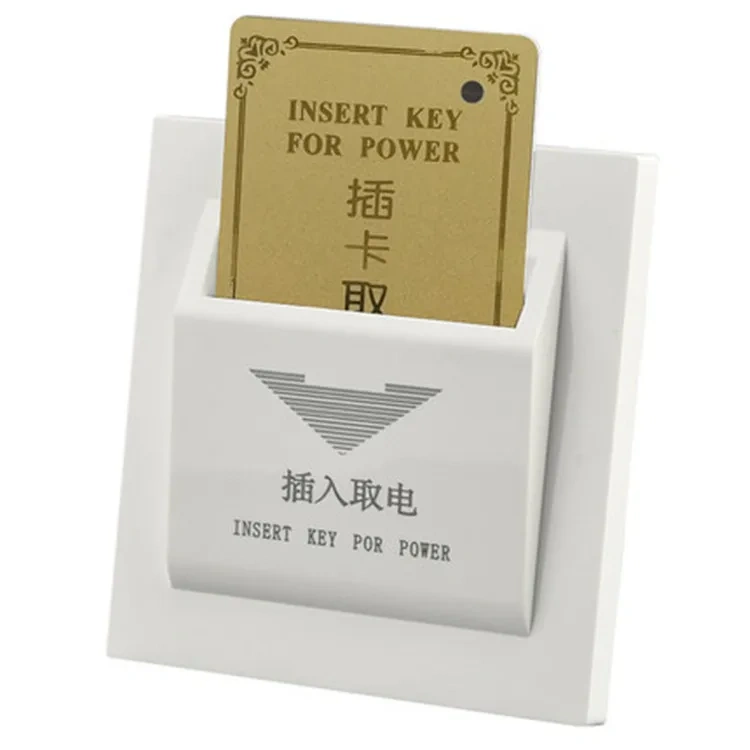 40A 220V Hotel Room Key Card Switch Manufacturer