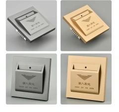 40A 220V Hotel Room Key Card Switch Manufacturer