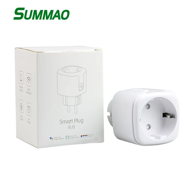 EU Power Wi-Fi Smart Plug outlet for Commercial Projects