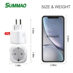 EU Power Wi-Fi Smart Plug outlet for Commercial Projects