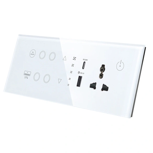 Factory Direct Multifunctional Smart Socket with USB Type C