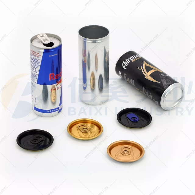 Printed slim 250ml aluminum cans