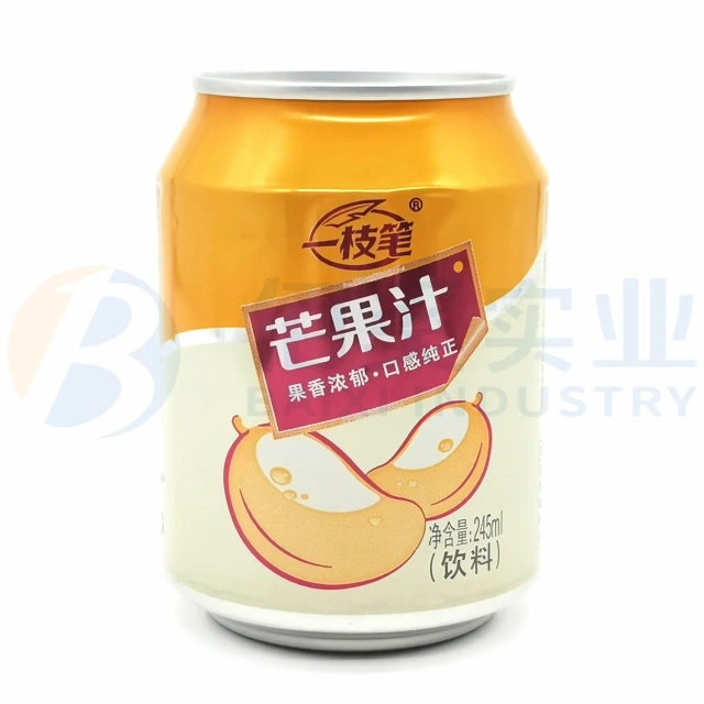 Printed stubby 250ml aluminum cans