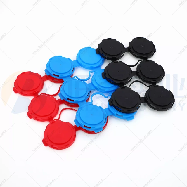 6 pack blue plastic can carriers for 202 dia beer can lids