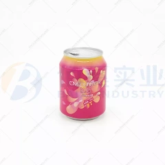 250ml aluminum cans with 202 peel off lids for car solid aromatherapy