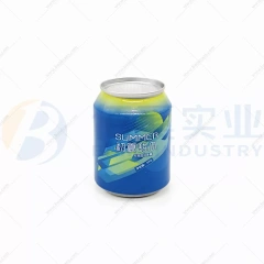 250ml aluminum cans with 202 peel off lids for car solid aromatherapy