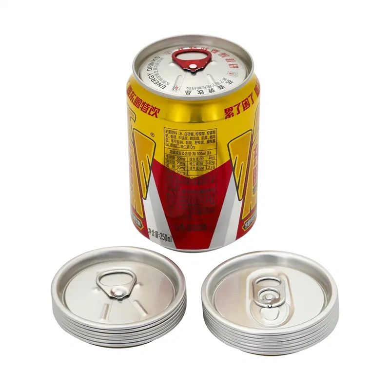 Dia206 RPT aluminum can lid for beer packaging
