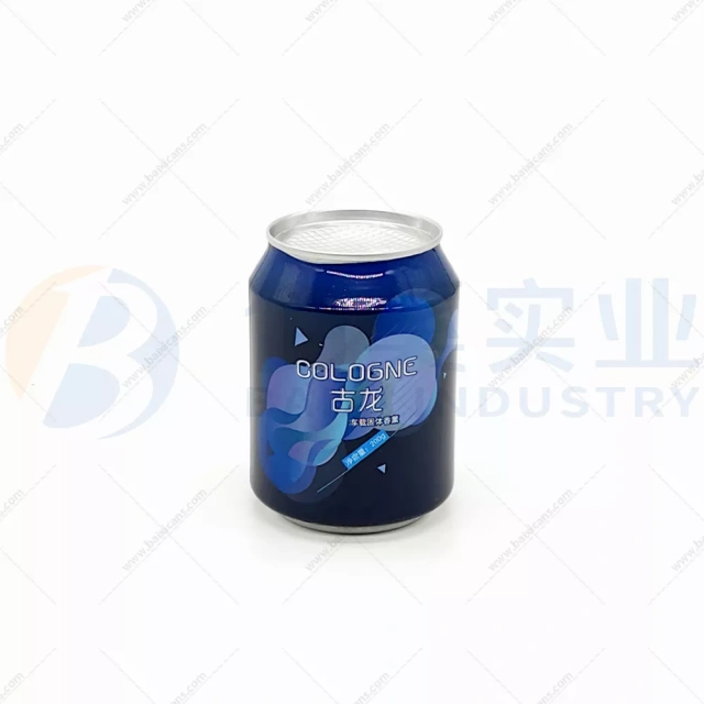 250ml aluminum cans with 202 peel off lids for car solid aromatherapy