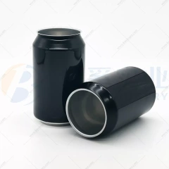 330ml Black Printing Aluminum Cans For Craft Beer