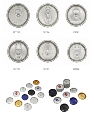 200 RPT 8.45OZ slim can lids for coffee beer can packaging bpani