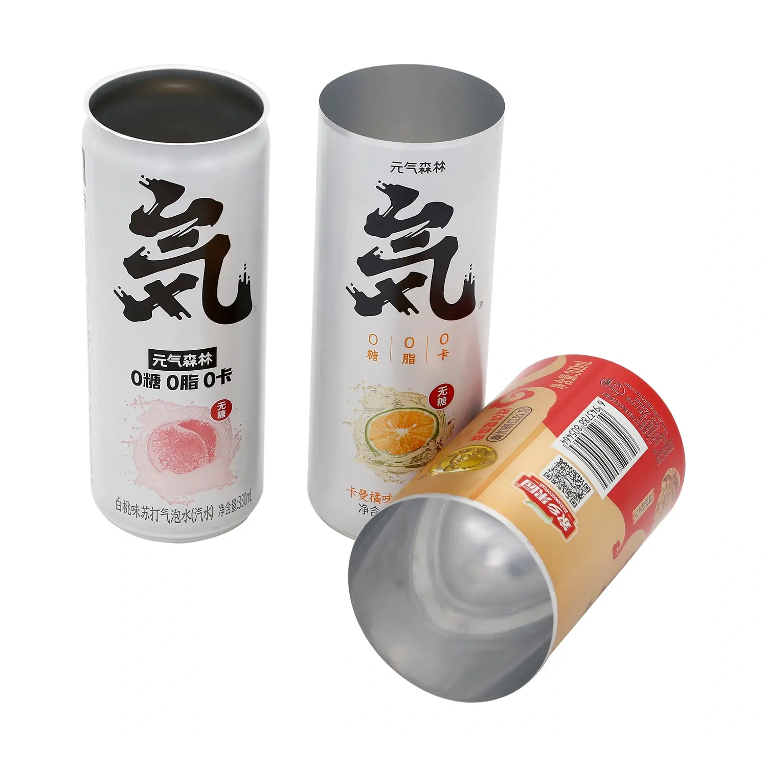 Sleek 330ml aluminum cans