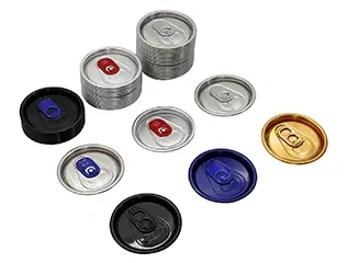 Dia 202 LOE Easy Open End Manufacturer in China | Aluminum Can Lid Supplier