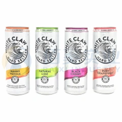 علب ألومنيوم مطبوعة أنيقة سعة 355 مل و12 أونصة