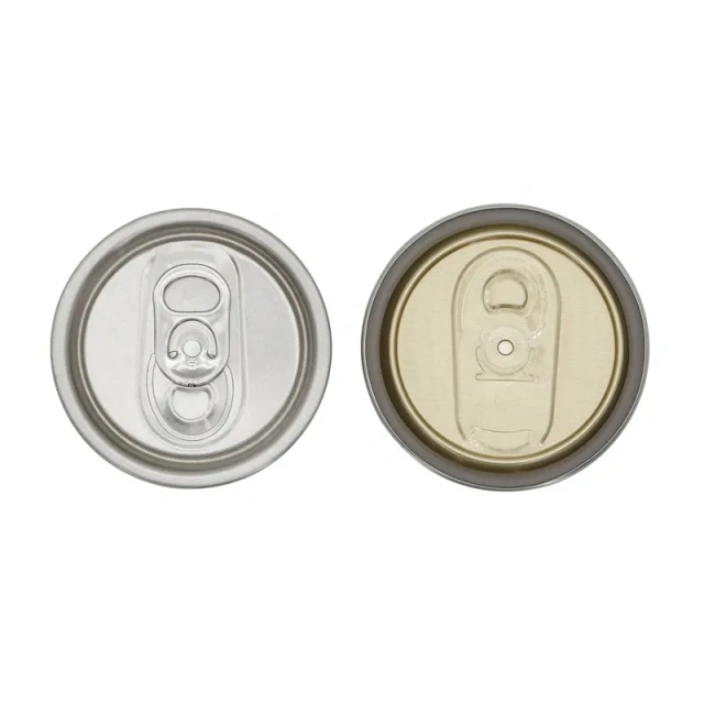 أغطية ألومنيوم سعة 200 مل لتغليف علب المشروبات والبيرة والقهوة