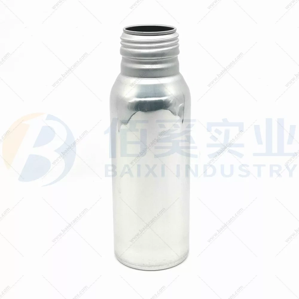 250ml aluminum bottles with 38mm screwing caps