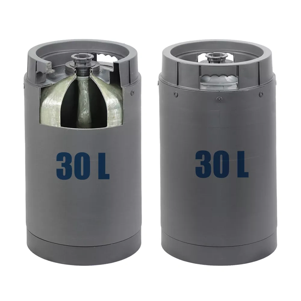 30L reusable plastic beer kegs