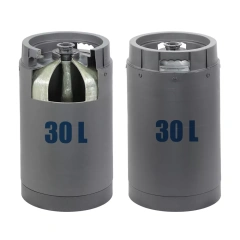 براميل بيرة بلاستيكية قابلة لإعادة الاستخدام سعة 30 لترًا