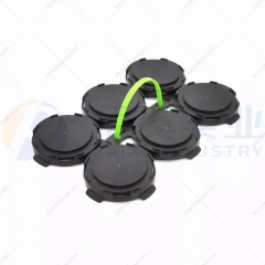 6-Pack plastic cans carriers for 202 sleek cans