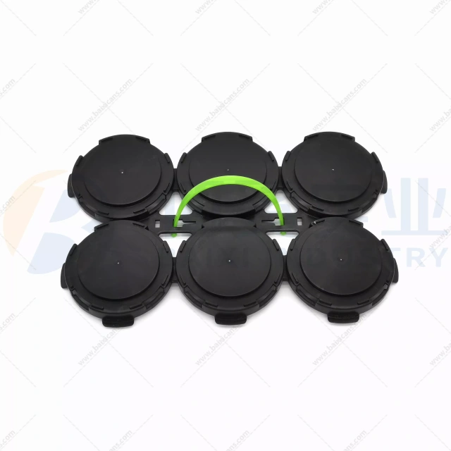 6-Pack plastic cans carriers for 202 sleek cans