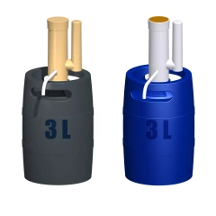 3L One-way plastic beer kegs