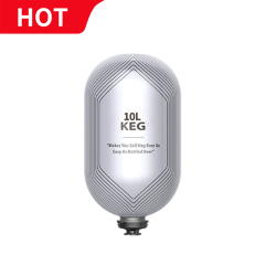 برميل بيرة BaiXi 5 لتر صديق للبيئة من نوع PET أحادي الاتجاه، معتمد من إدارة الغذاء والدواء الأمريكية