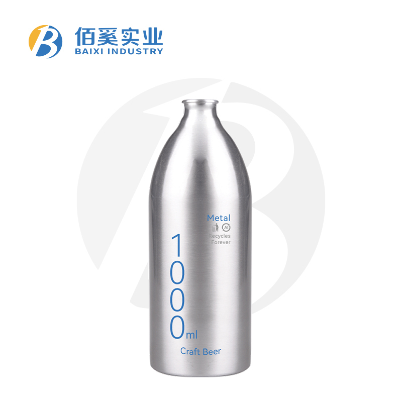 BaiXi Printable 500ml Aluminum Craft Beer Bottles Wholesale
