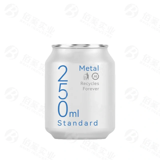 BaiXi Printable Standard 250ml Aluminum Soda Cans Wholesale