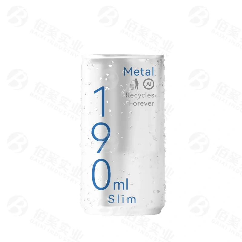 BaiXi Printable Slim 190ml Aluminum Soda Cans Wholesale