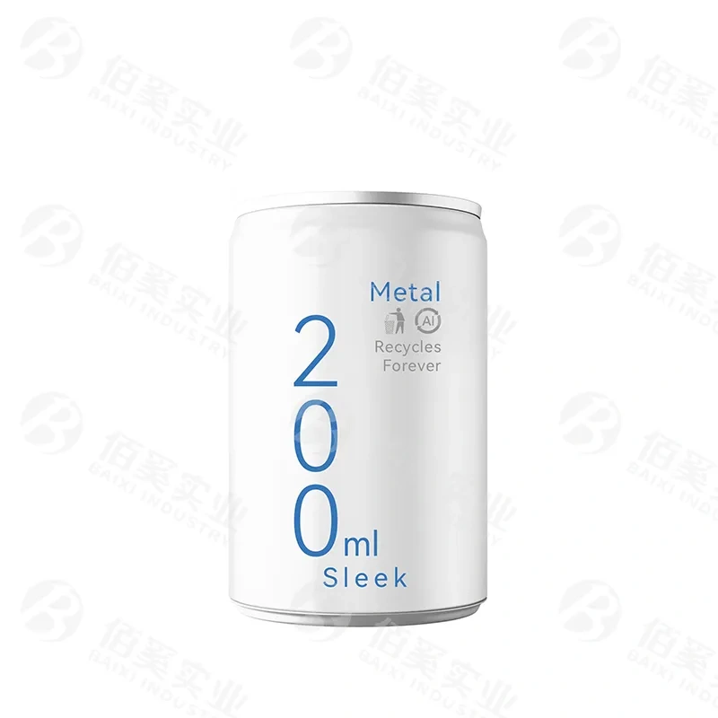 BaiXi Printable Sleek 200ml Aluminum Soda Cans Wholesale