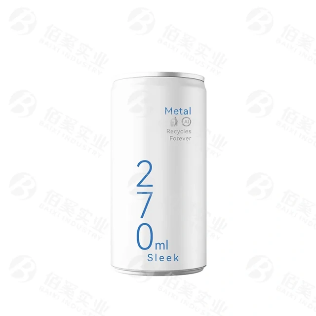 BaiXi Printable Sleek 270ml Aluminum Soda Cans Wholesale