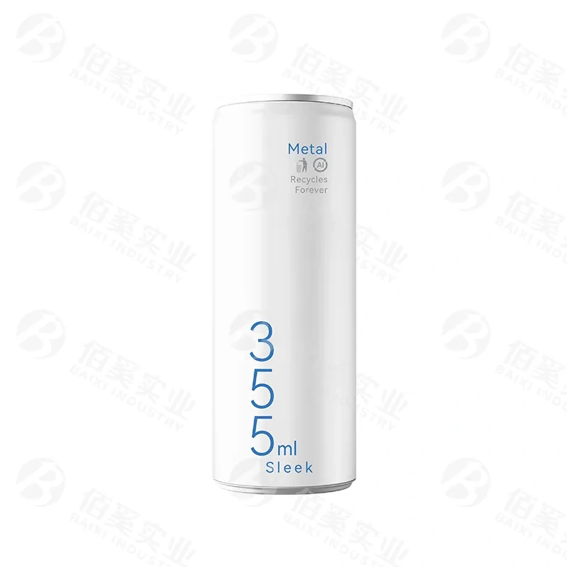 BaiXi Printable Sleek 355ml Aluminum Soda Cans Wholesale